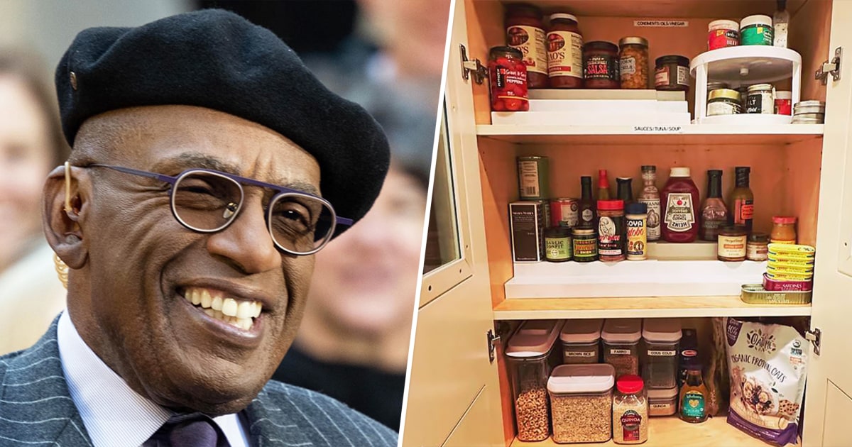Al Roker Shares Photos of Newly Organized Pantry