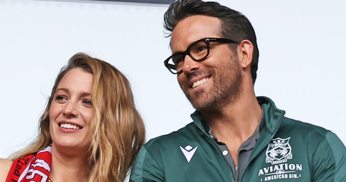 Blake Lively pokes fun at Ryan Reynolds' dramatic facial expressions at Wrexham  FC's latest match