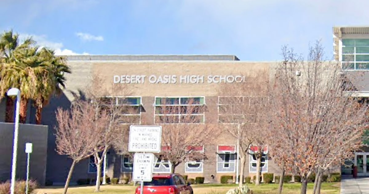 Desert Oasis High School: New rules for students attending football games