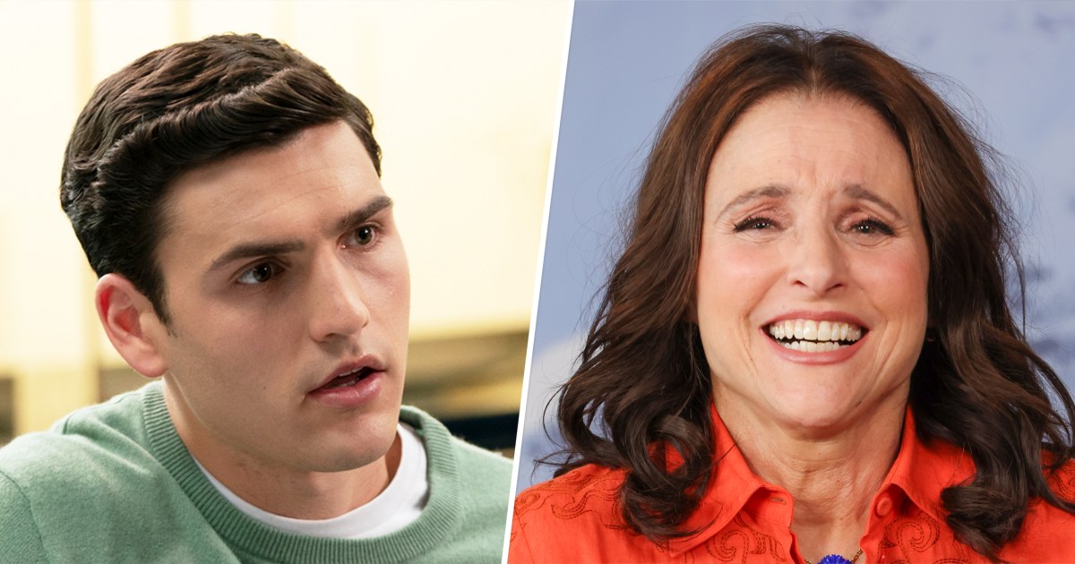 Julia Louis Dreyfus Watched Her Sons Racy Scenes In ‘sex Lives Of College Girls And She Has 