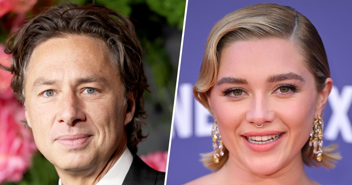 Zach Braff To Ex Girlfriend Florence Pugh Happy Birthday Legend