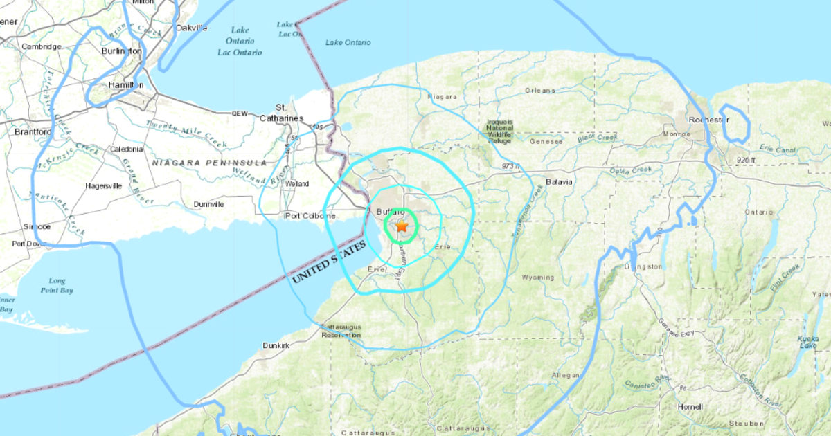 Buffalo, New York, area is hit with the strongest earthquake in 40