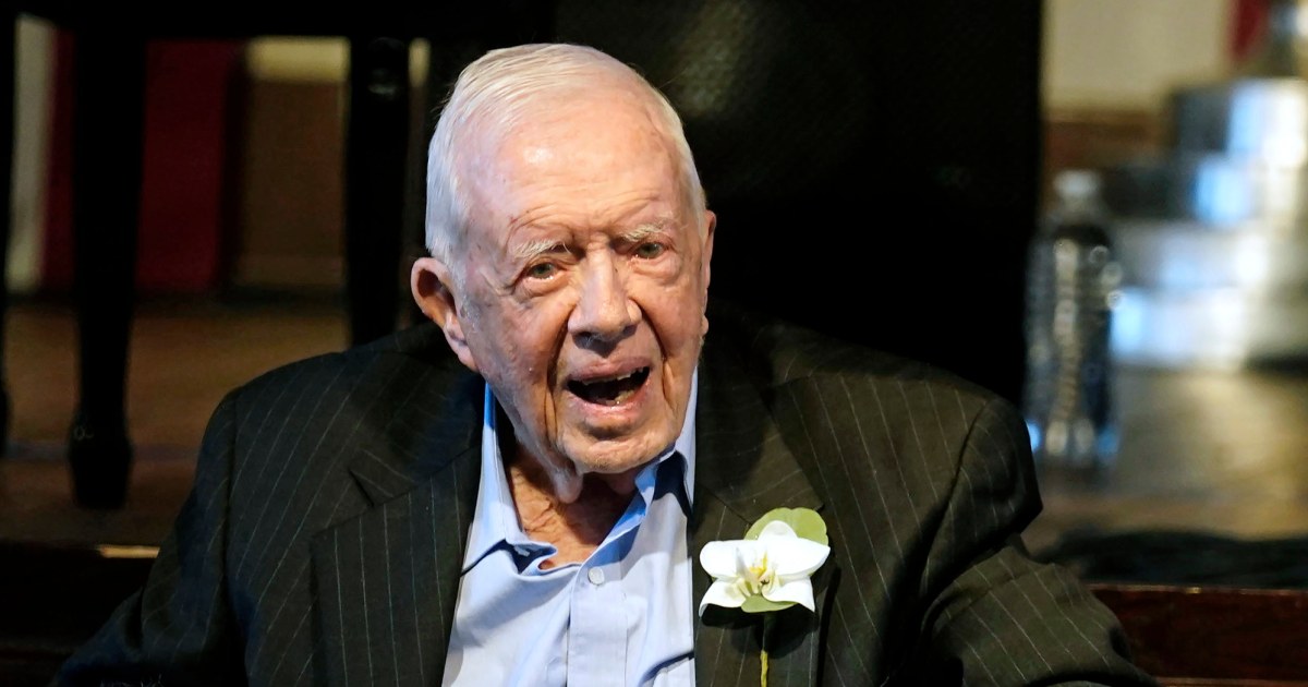 Jimmy Carter To Receive Hospice Care at Home