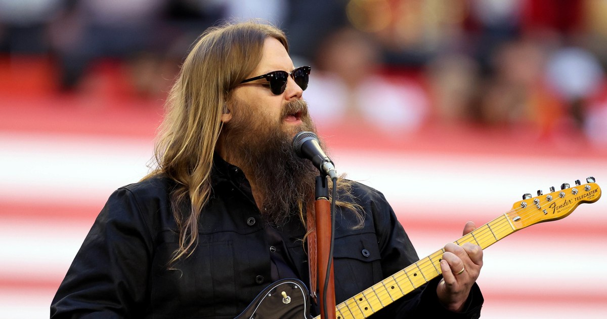 NFL Announces Country Singer Chris Stapleton as National Anthem