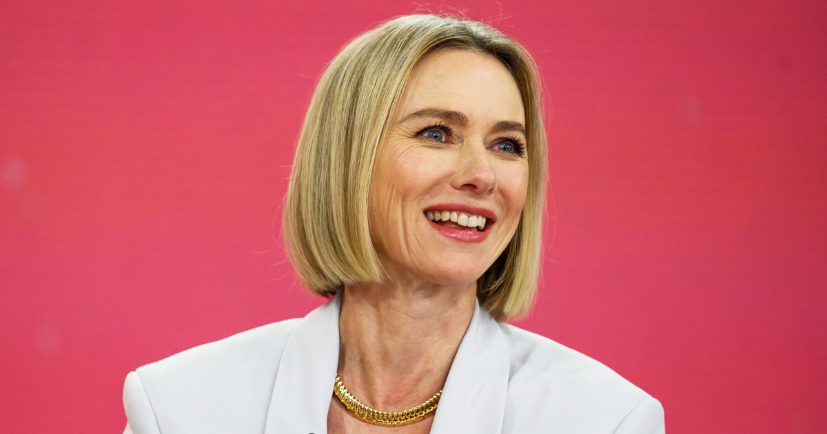 Naomi Watts re-creates tampon ad she was in at 15 to raise awareness about taboo menopause symptom