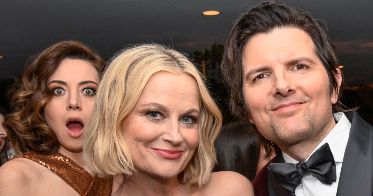 Emmys: Parks and Recreation reunion with Poehler, Plaza, Offerman -  GoldDerby