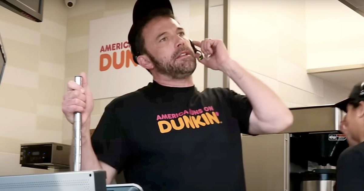 dunkin super bowl ad outtakes