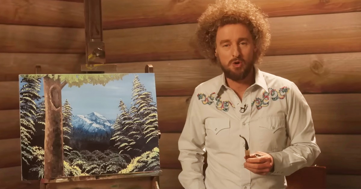 Calhoun Officially Licensed Bob Ross Mountain by The Sea