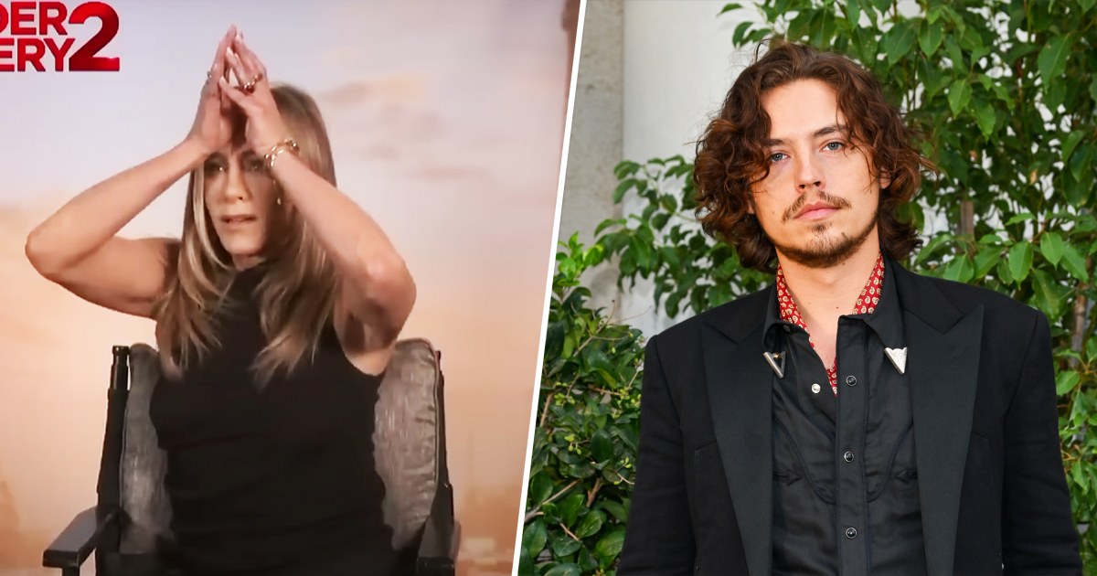 Jennifer Aniston reacts to 'Friends' costar Cole Sprouse being 30