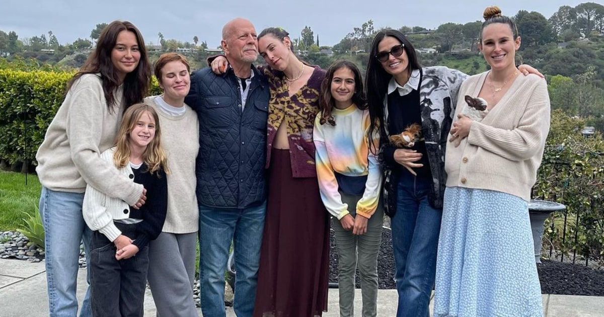 Bruce Willis' Birthday: Demi Moore Shares Photos of the Actor's Celebration