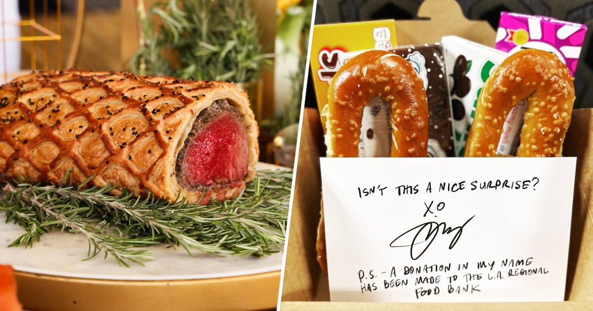 All the Food Served to Stars at the 2023 Oscars - Today Show