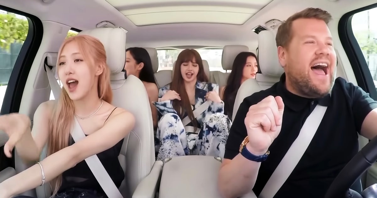 Blackpink Covers TLC and Spice Girls on 'Carpool Karaoke'