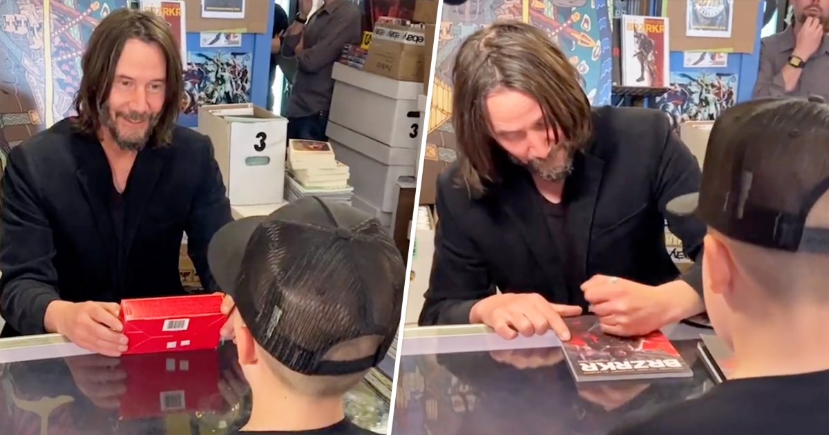 Keanu Reeves Sends Hearts Aflutter With Viral Interaction With 9-year ...