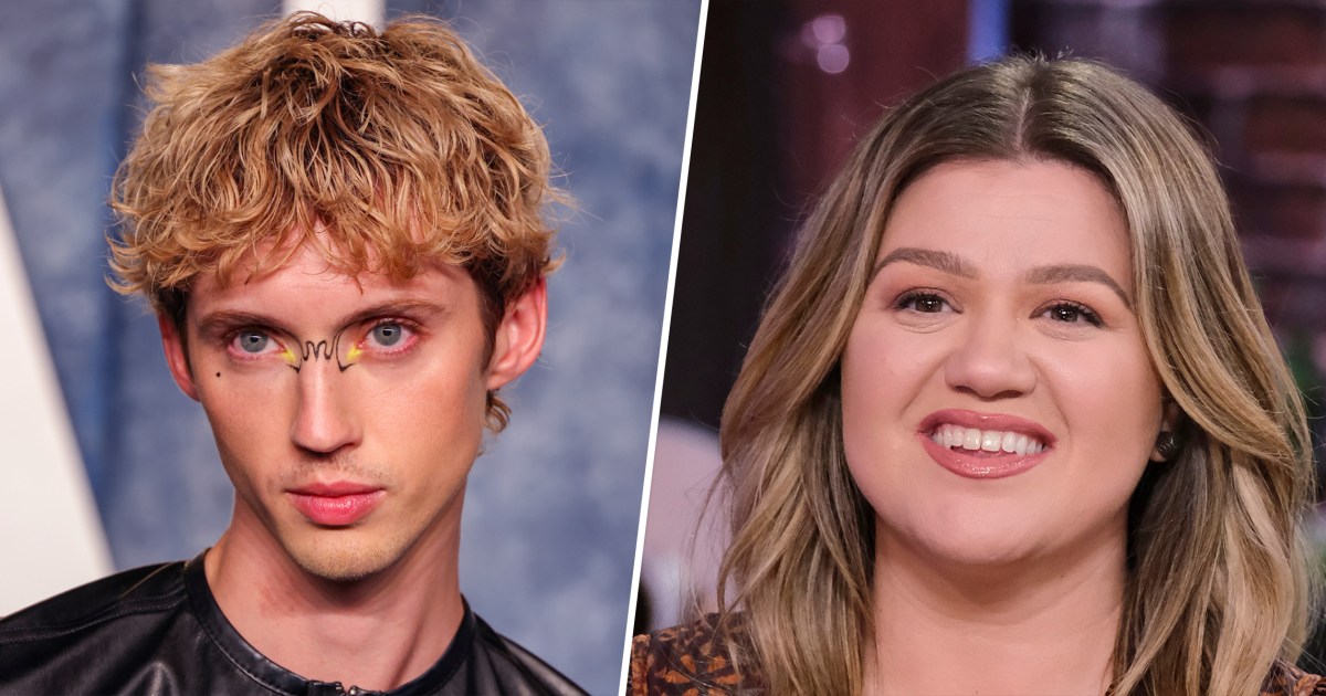 Kelly Clarkson and Troye Sivan React to 'Mine' Lyric Confusion