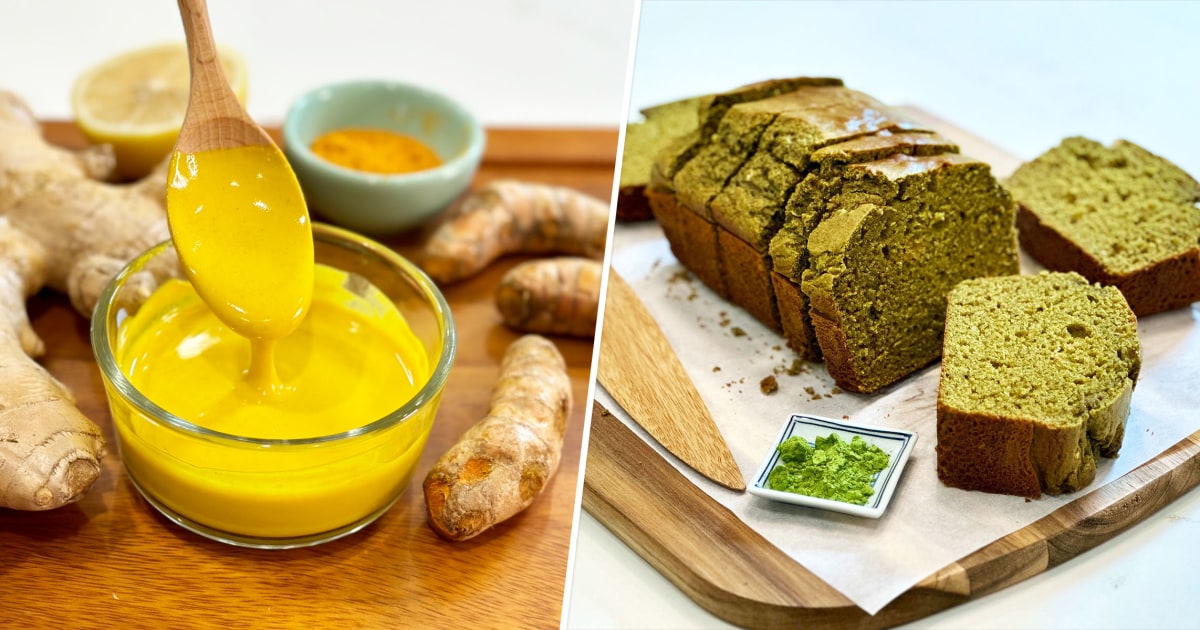 Joy Bauer gets colorful in the kitchen with matcha pound cake and