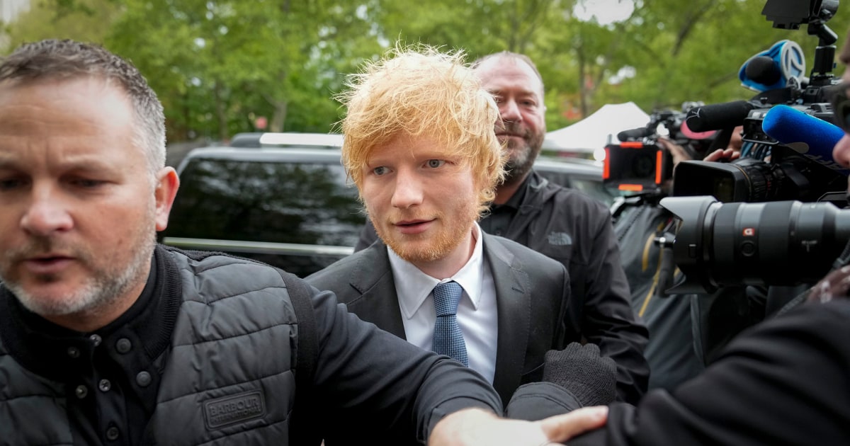 Ed Sheeran Wins Lawsuit In Lets Get It On Copyright Trial