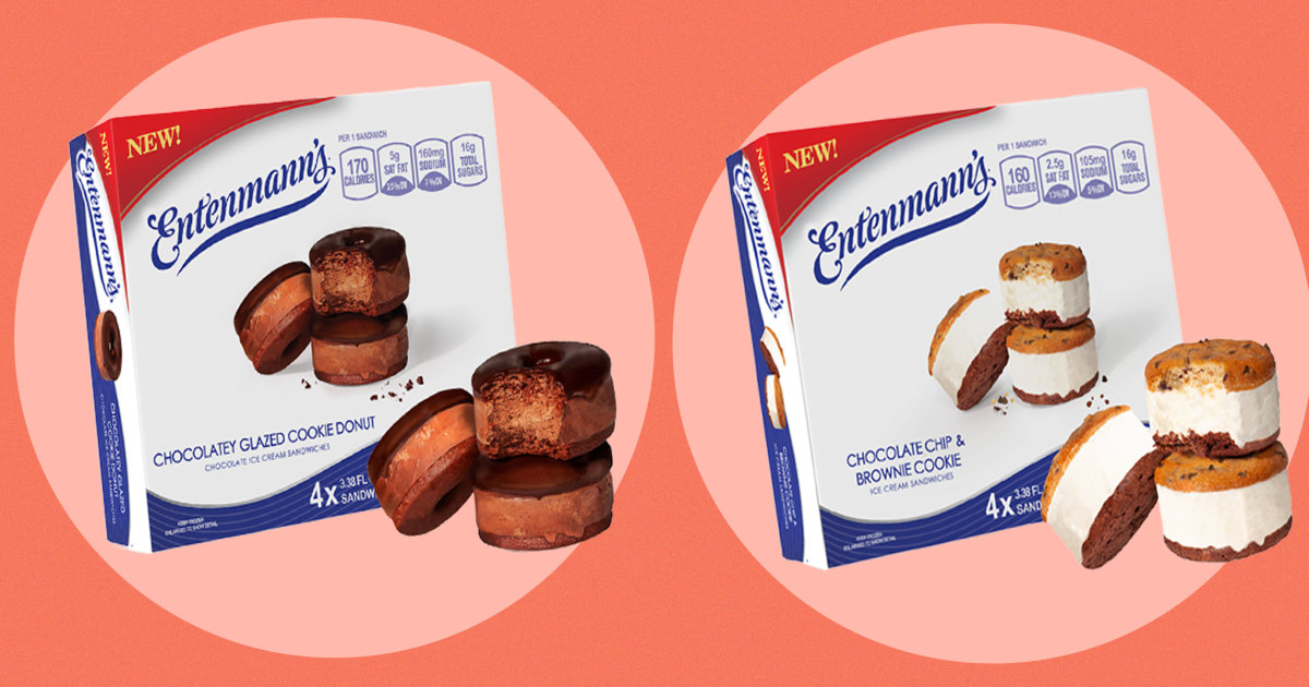 Entenmann’s launches new line of ice cream sandwiches inspired by its