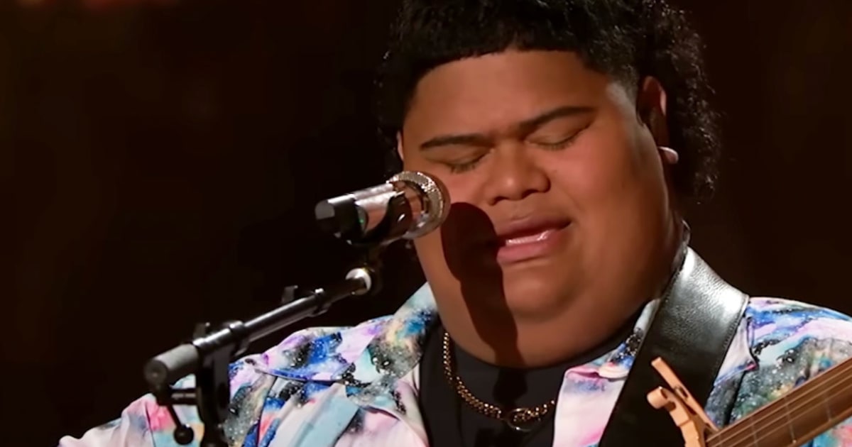 'American Idol': Iam Tongi Sings 'Father and Son' on 'Disney Night'