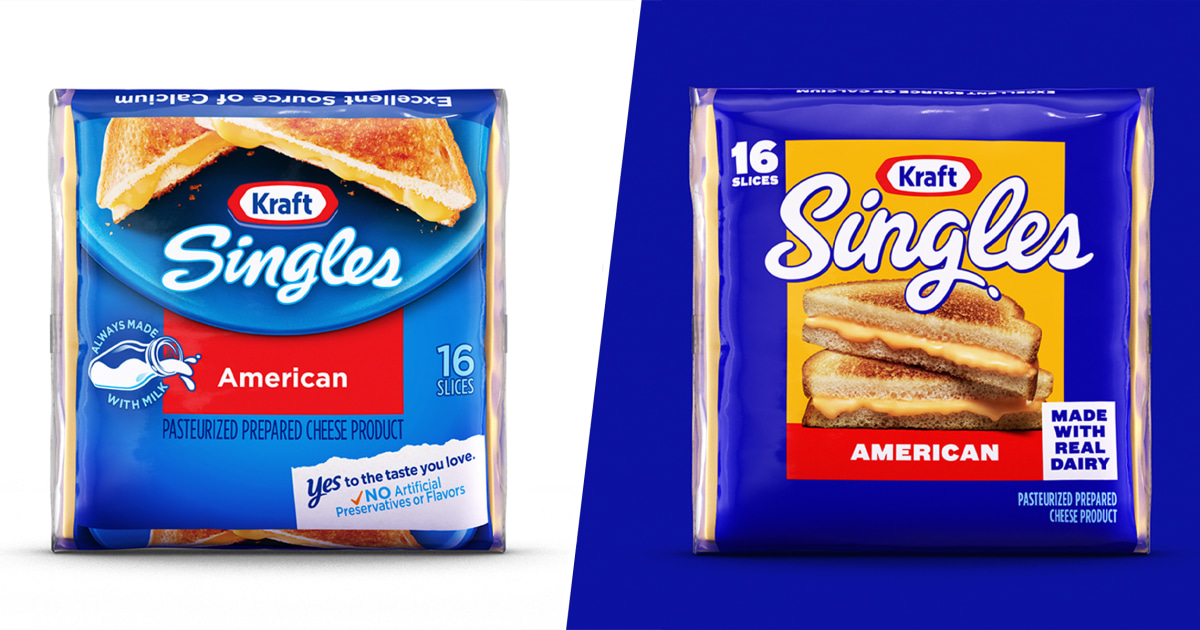 Kraft Singles Announces New Packaging and Redesigned Logo