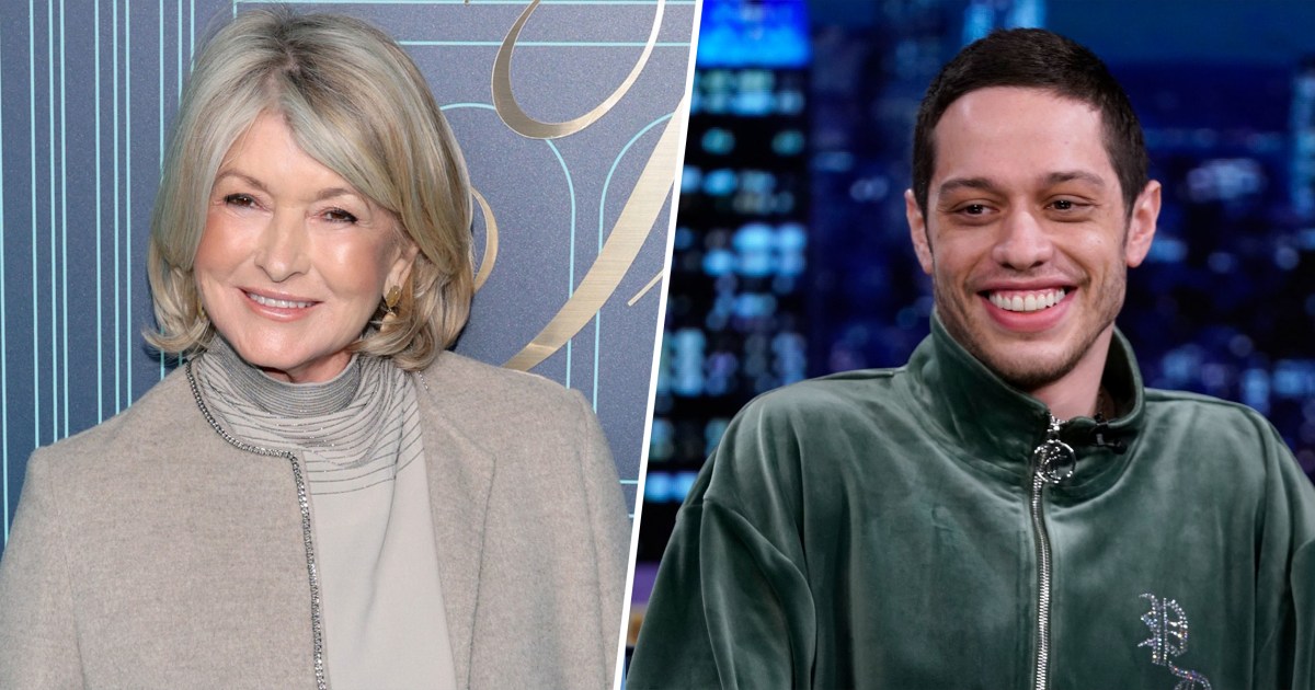 Martha Stewart Reveals Pete Davidson Might Move to Her Rural Neighborhood(01)
