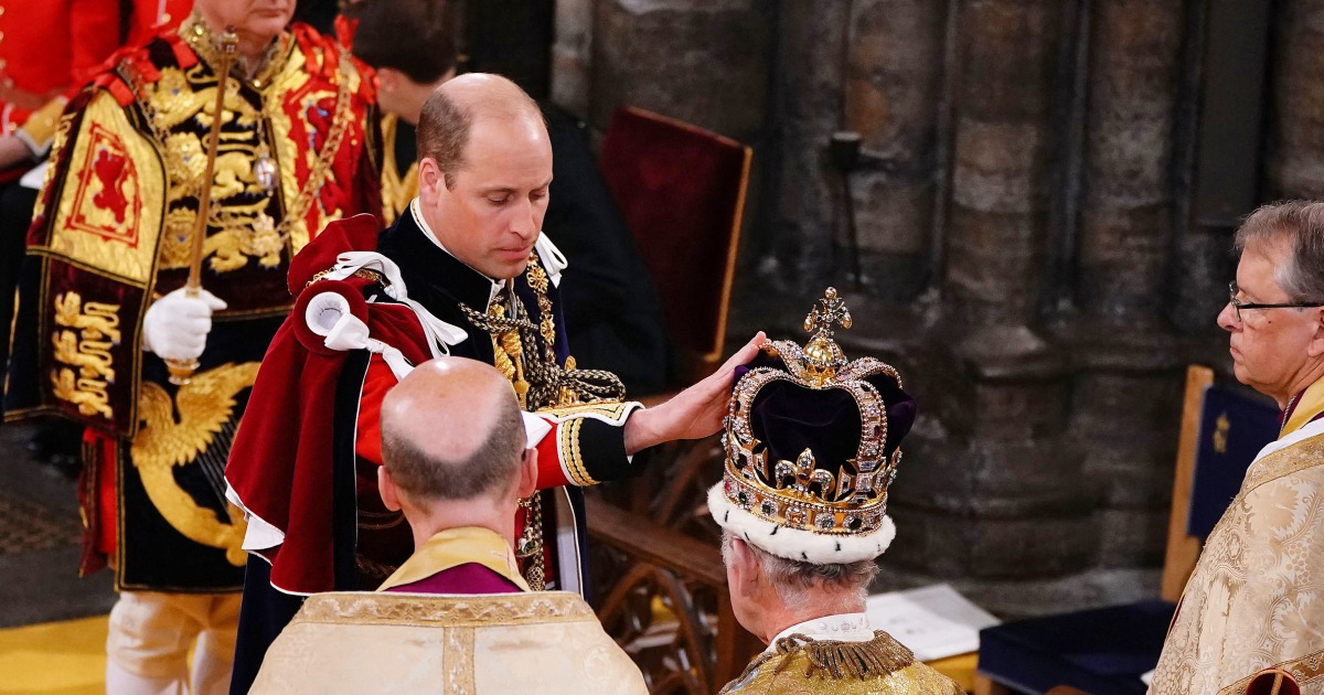 #Why Prince William Kneeled Before King Charles During The Coronation