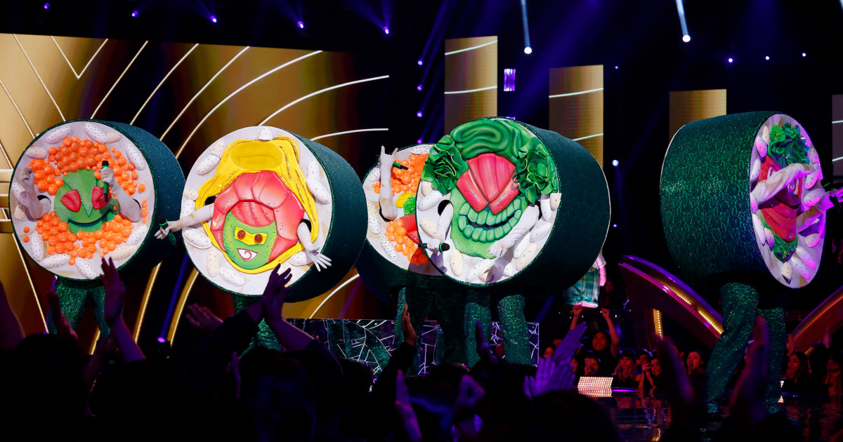 'The Masked Singer' dévoile le California Roll et c'est ce groupe de