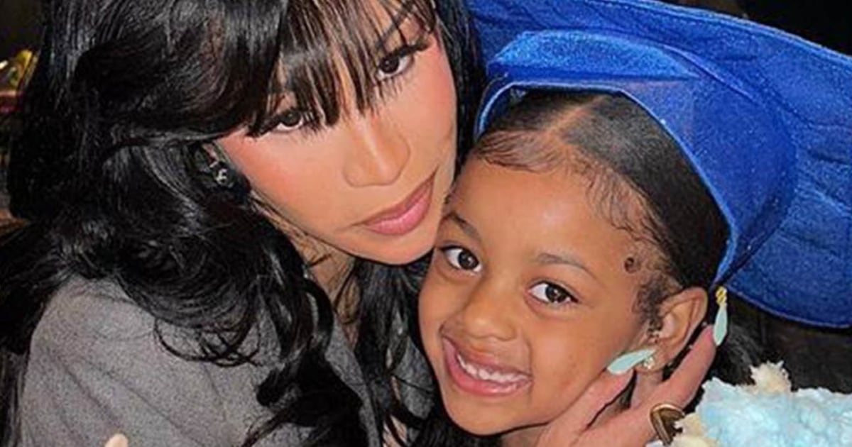 See Cardi B's Daughter At Her Pre-K Graduation: 'My Baby Moving On Up ...