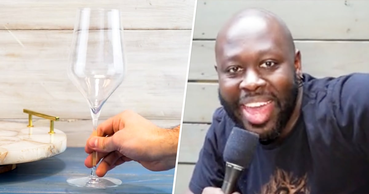 Bob The Drag Queen Tests 'Break-Resistant' Wine Glasses in Viral