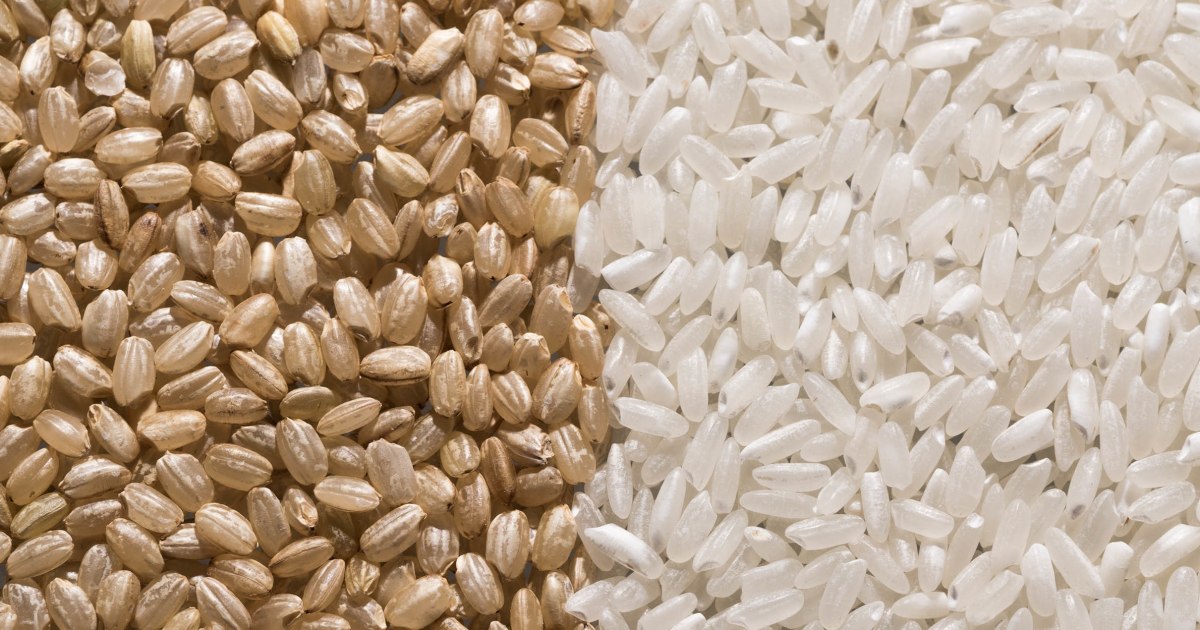 White or brown rice: which is healthier?