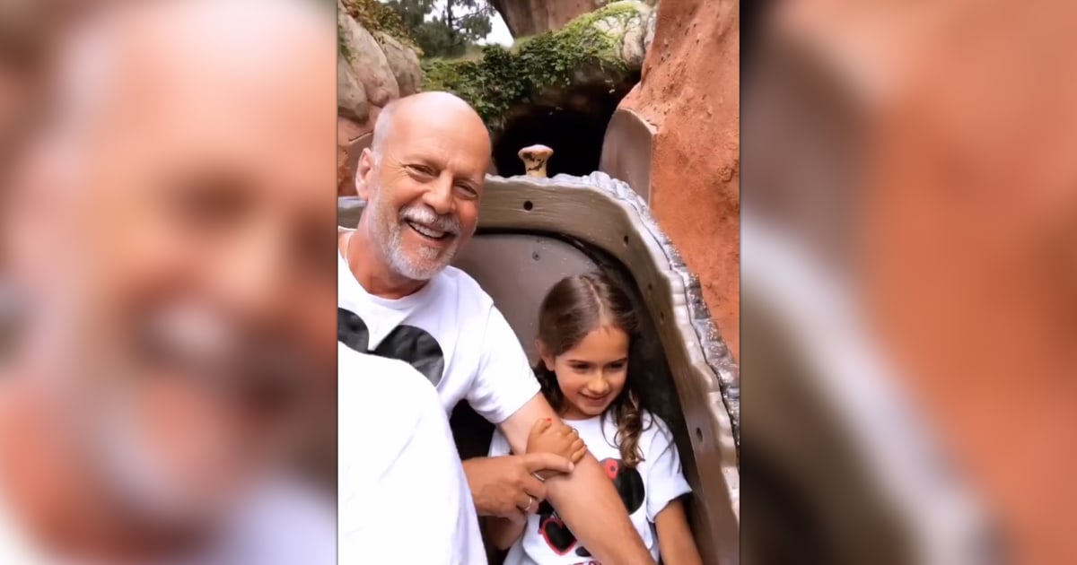 Bruce Willis Enjoys Disneyland With Family in Sweet Throwback Video
