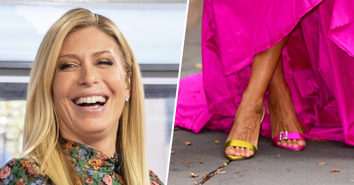 Jill Martin Wore Mismatched Shoes Inspired by Carrie Bradshaw on TODAY