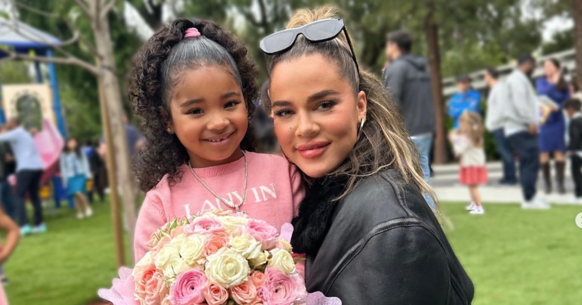 Khloé Kardashian Shares Pics from True and Stormi's PreK Graduation