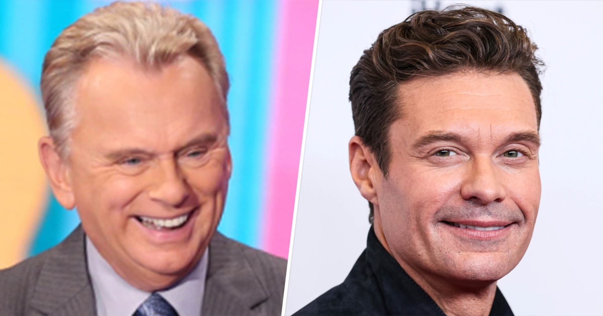 Pat Sajak Jokes About Ryan Seacrest in Old 'Wheel of Fortune' Clip