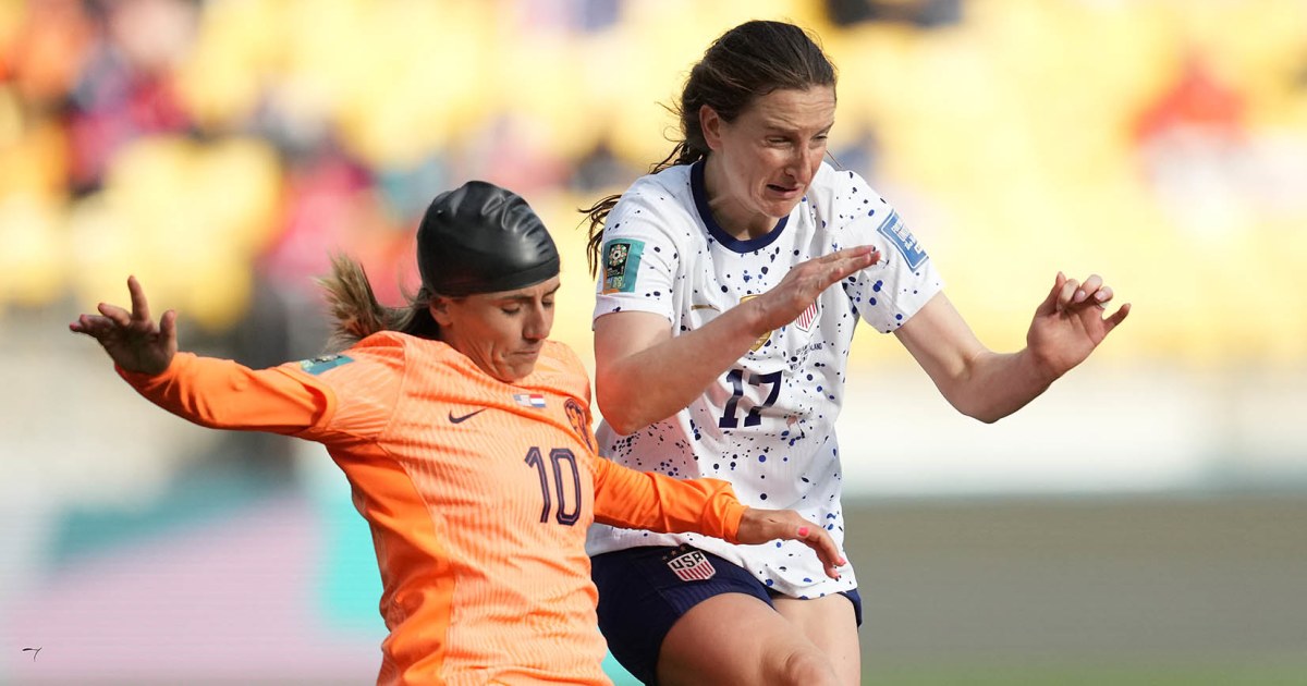 Why Netherlands' Danielle Van De Donk Wore Swim Cap At Soccer Game