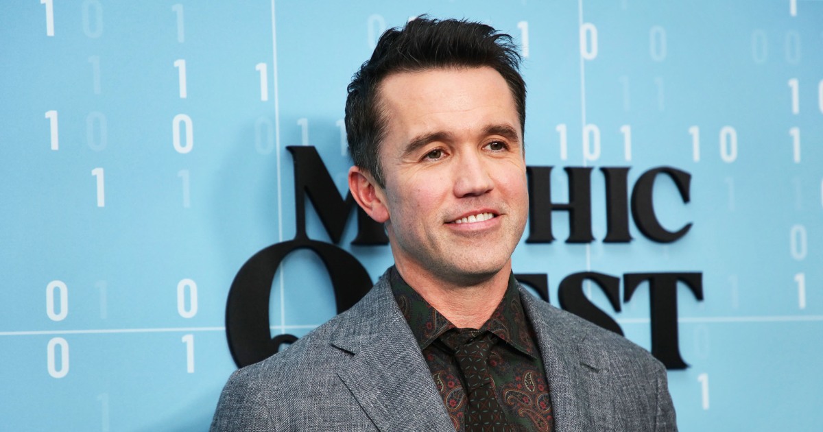 Rob Mcelhenney Says He Was Diagnosed With Neurodevelopmental Disorders And Learning Disabilities 5591