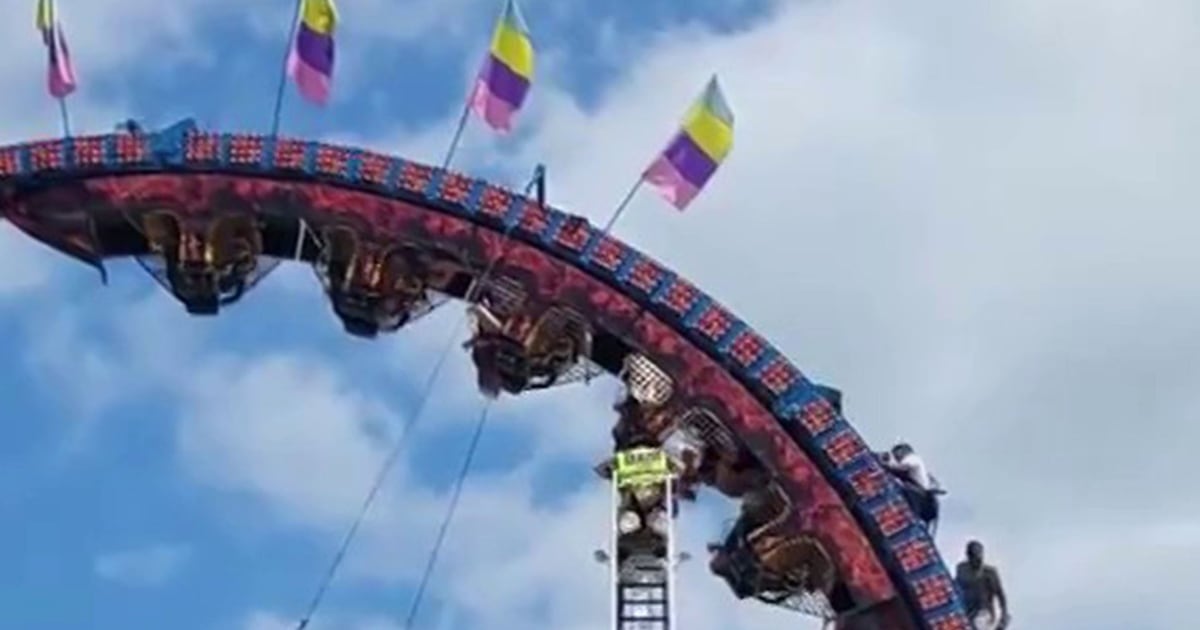 Roller coaster riders stuck upside down for hours after ‘mechanical