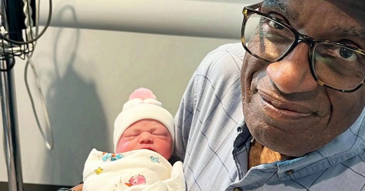 Al Roker takes his granddaughter for first stroll in Central Park