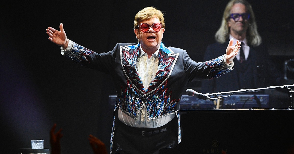 #Elton John Bids Emotional Farewell As He Ends His Final Tour