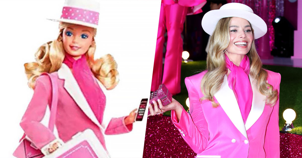 Margot Robbie dazzles on the red carpet in Barbie looks from the ‘60s ...