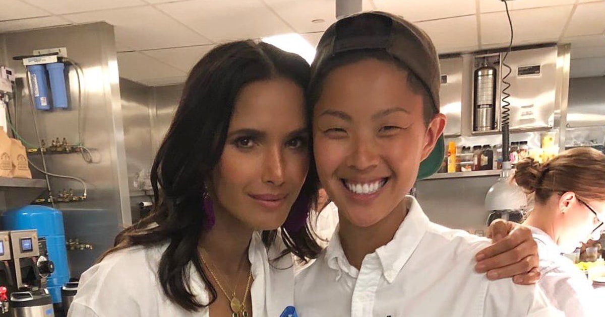 Padma Lakshmi reacts to the announcement of the new 'Top Chef' host ...