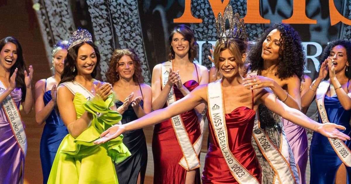 Transgender woman Rikkie Valerie Kollé is crowned Miss Netherlands