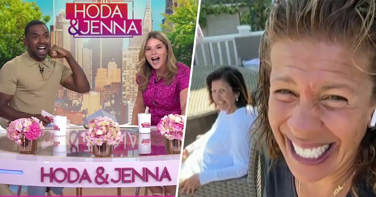 Hoda Kotb Calls In To TODAY On Her Birthday