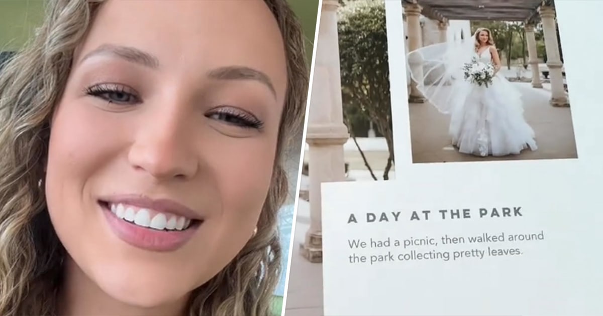 Bride Shares Mom's Wedding Album Fail