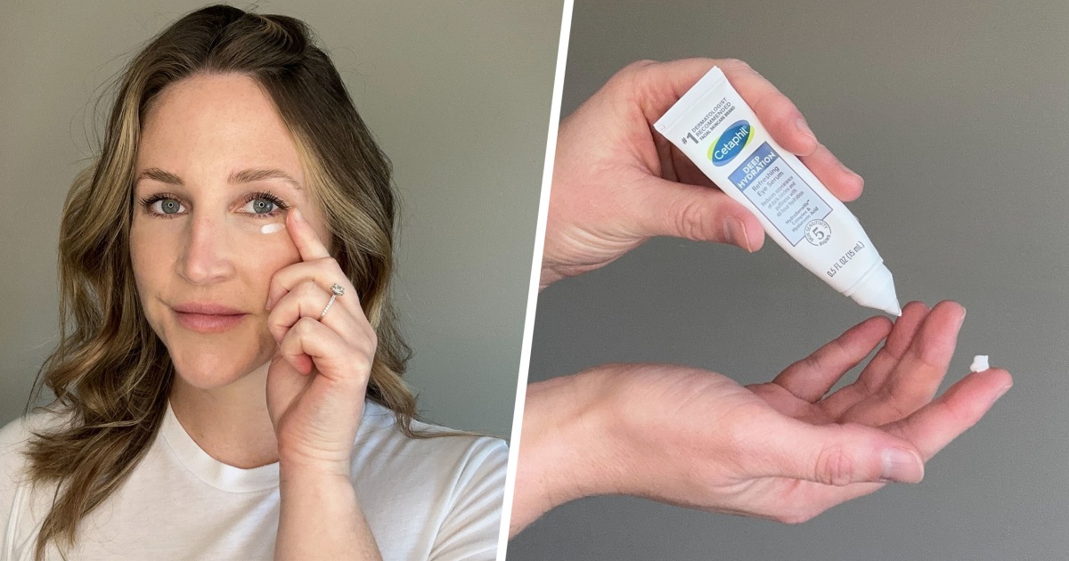 This eye serum completely changed my dry under-eye area — and it’s less than $12