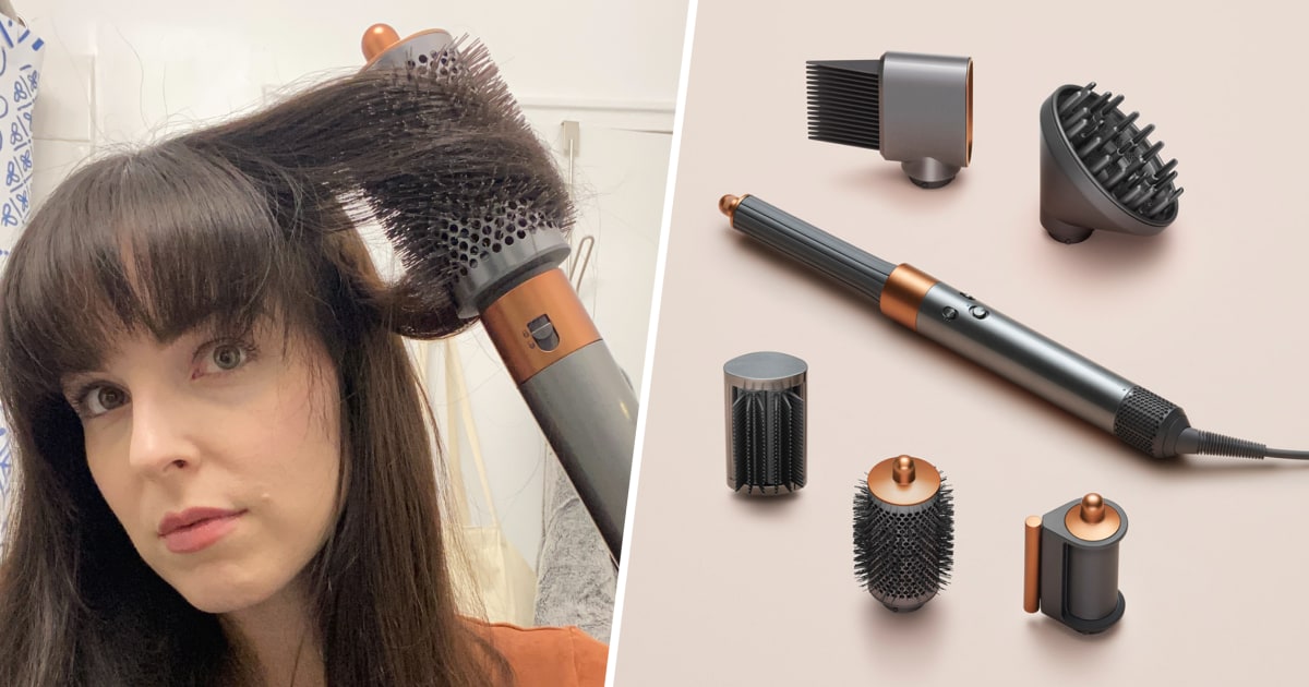 Dyson wrap outlet hair