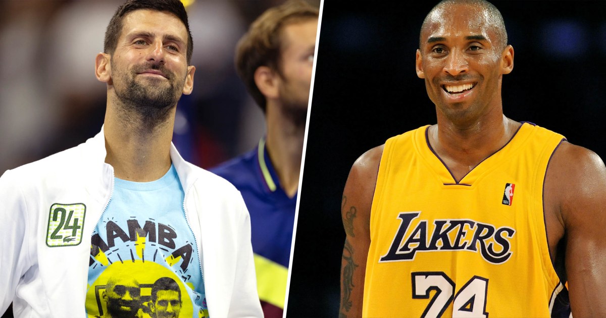 Novak Djokovic Honours NBA Legend Kobe Bryant After Historic US
