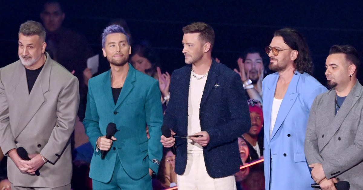 NSYNC Reunites At 2023 VMAs For The 1st Time In 10 Years