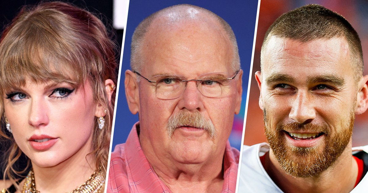 Travis Kelce Reacts To Andy Reid Saying He Set Him Up With Taylor Swift