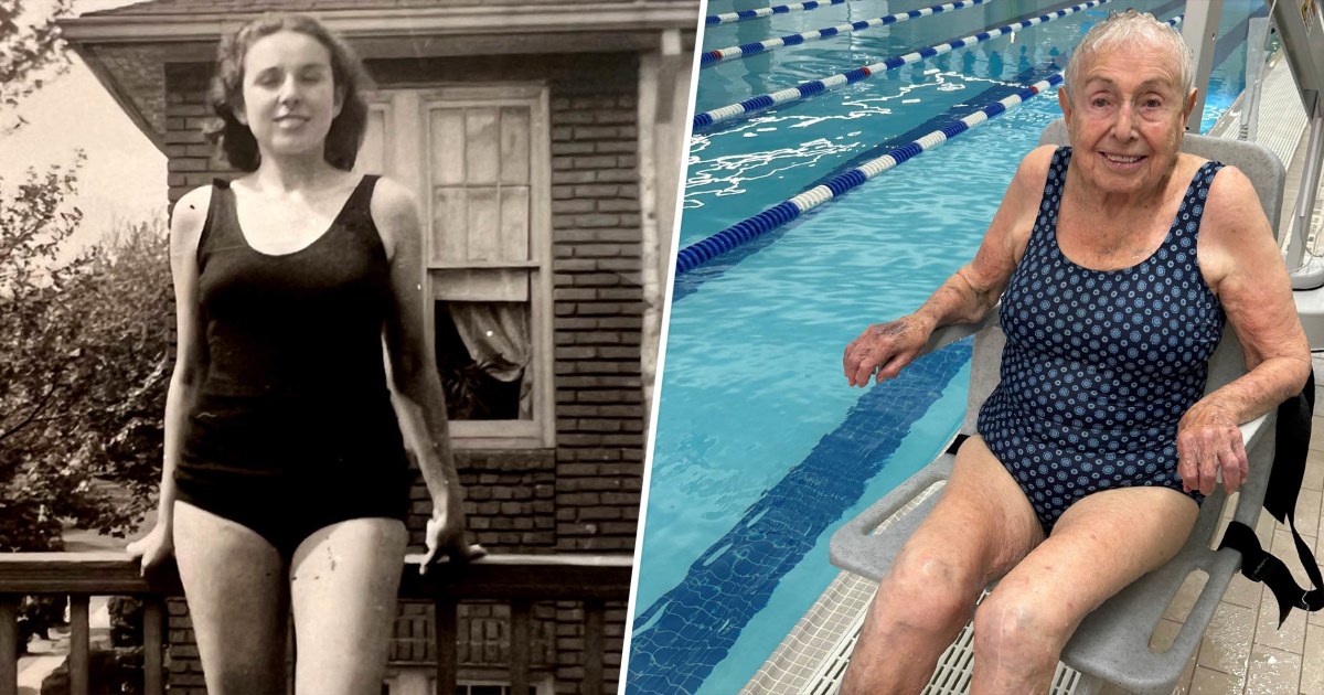 Woman, 104, Who Swims Every Day Shares Simple Tips For Long Life