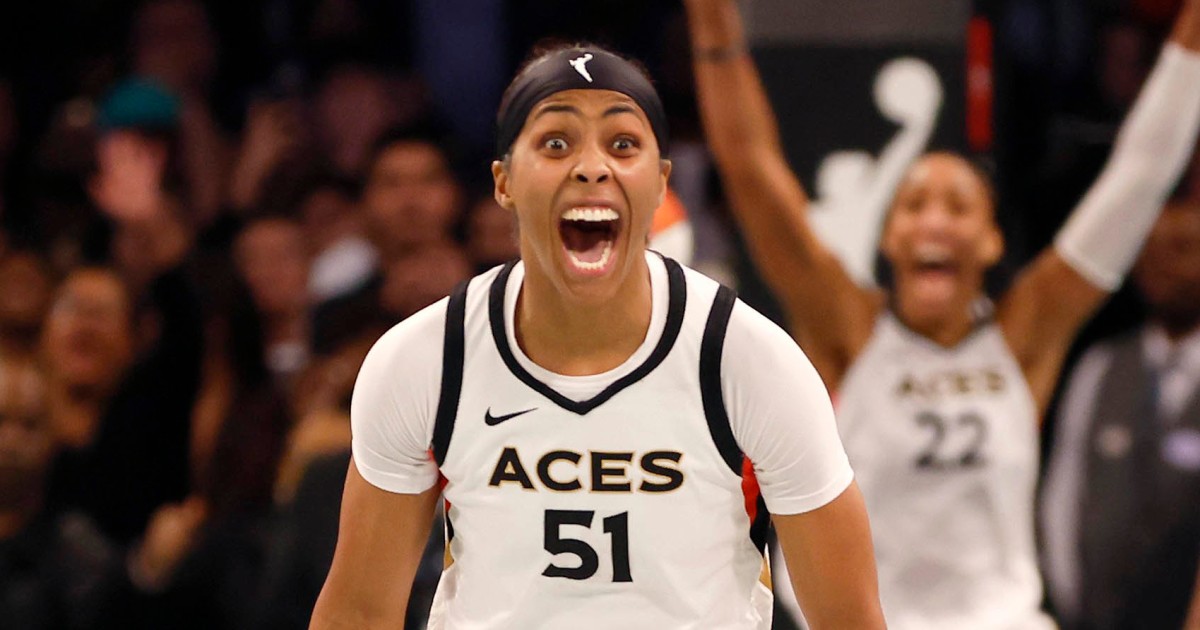 Las Vegas Aces' Sydney Colson On WNBA Championship Win And Trash Talk ...